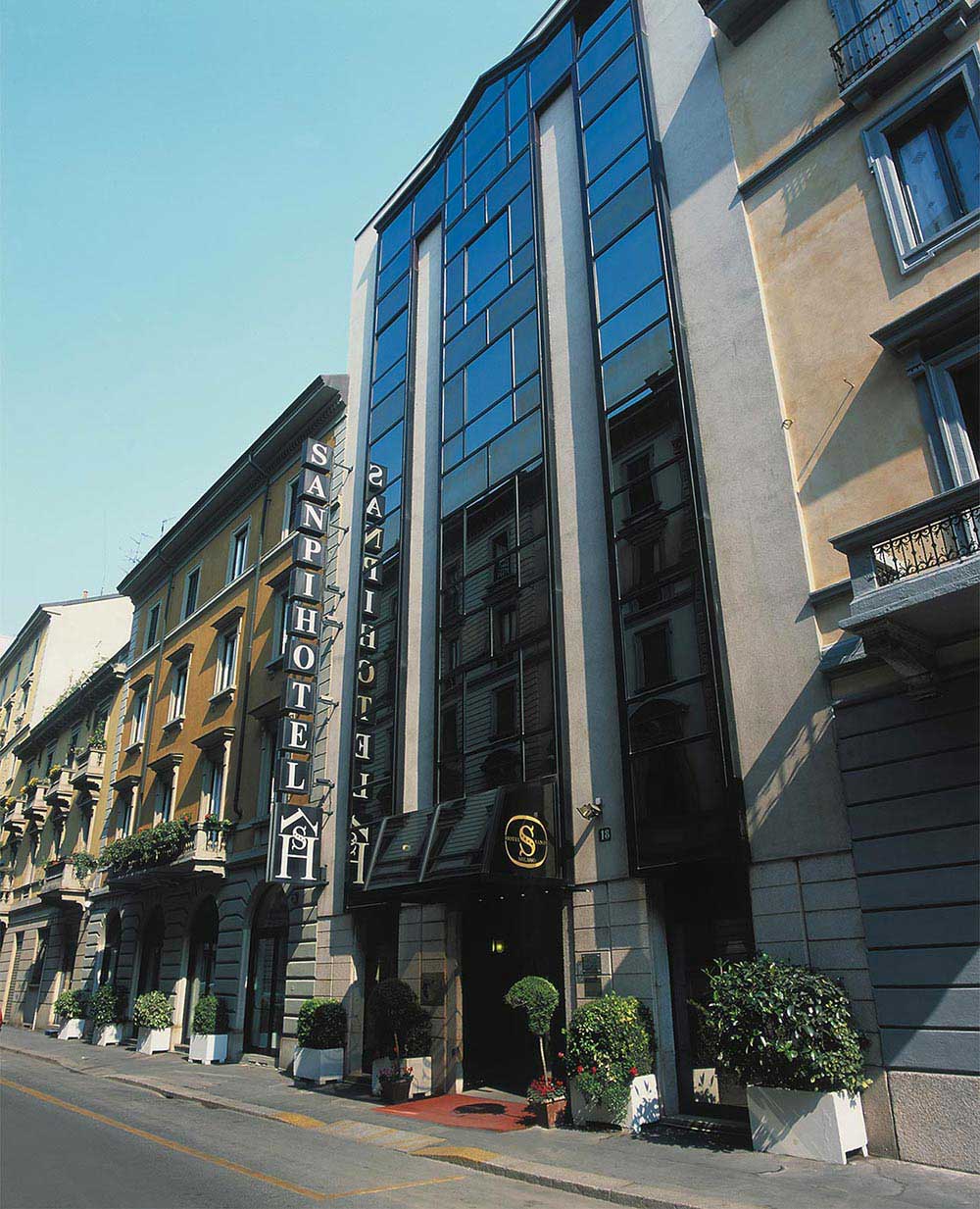 Viaggiare da soli a Milano, Hotel Sanpi Milano